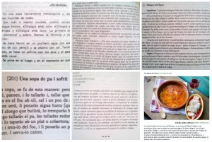 Algunes receptes publicades